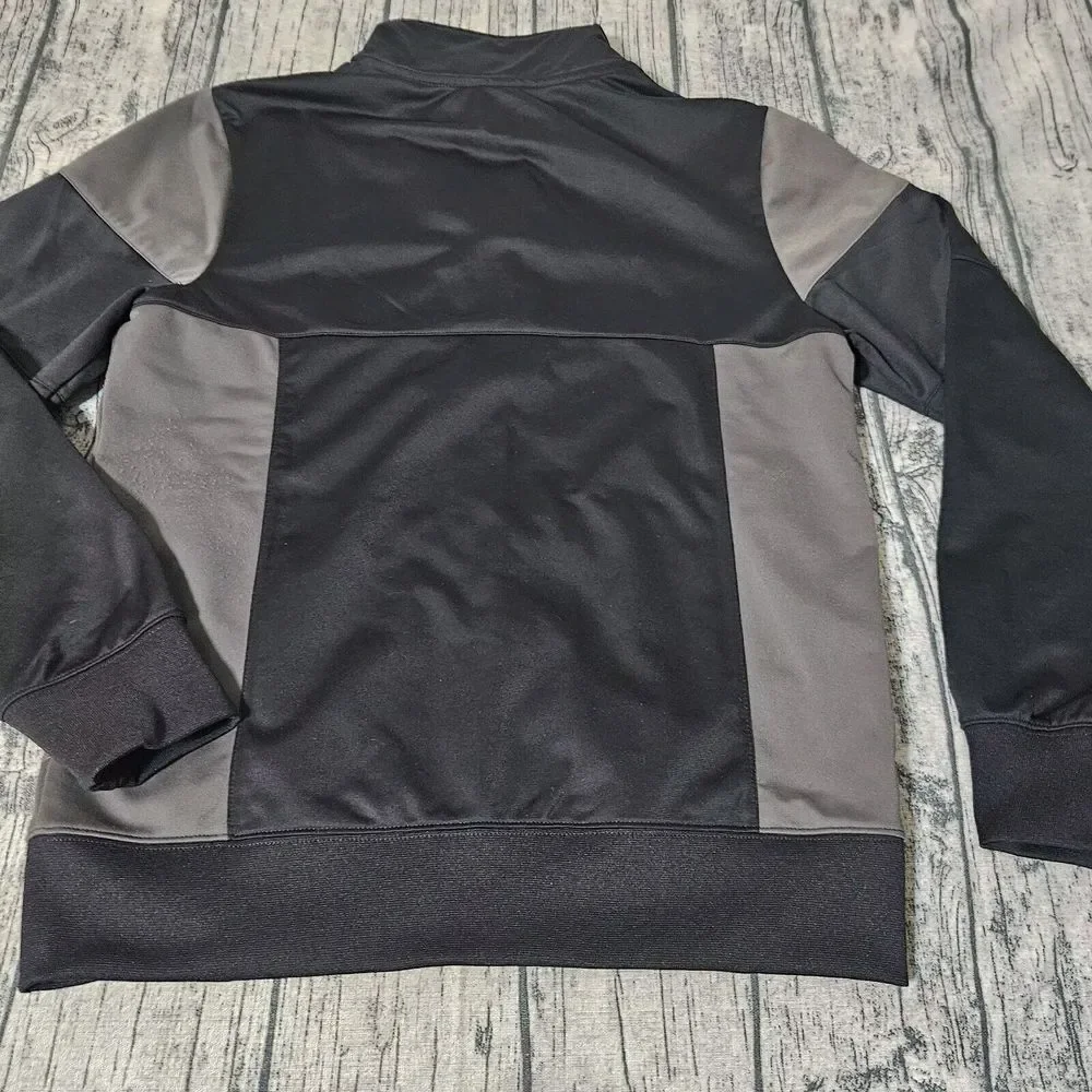 Nike Fleece Mens S Small Unisex Swoosh Black Sweatwe Athletic Dept Women Men ZIP - Picture 3 of 7